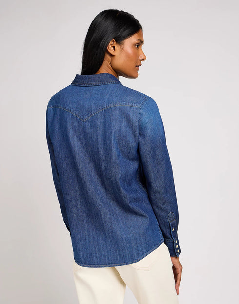 Lee Women's Regular Western Shirt In Through The Woods